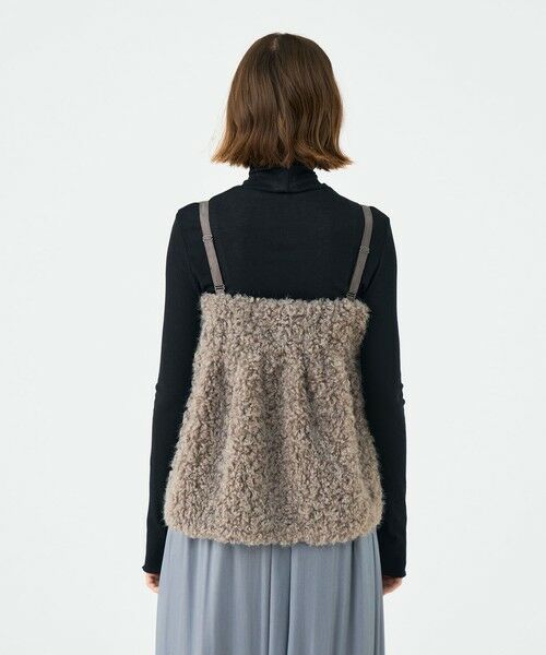 TOMORROWLAND / トゥモローランド その他トップス | ミックスファー キャミソールプルオーバー | 詳細4