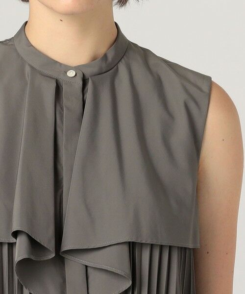 TOMORROWLAND / トゥモローランド シャツ・ブラウス | スパンブロード フロントドレープブラウス | 詳細6