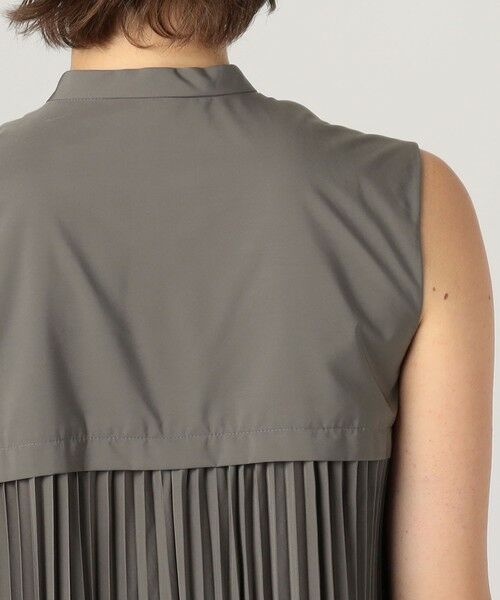 TOMORROWLAND / トゥモローランド シャツ・ブラウス | スパンブロード フロントドレープブラウス | 詳細7