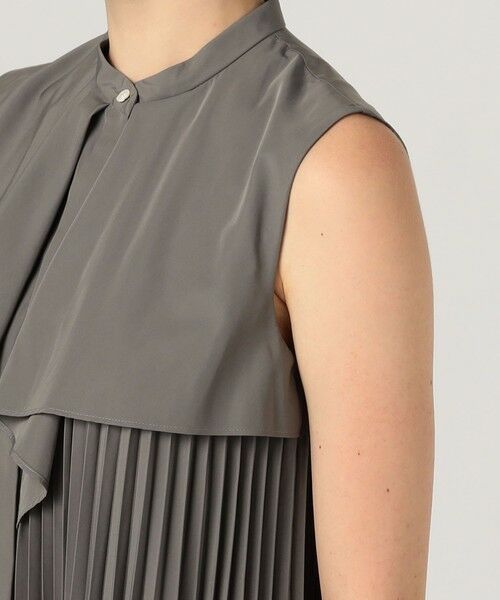 TOMORROWLAND / トゥモローランド シャツ・ブラウス | スパンブロード フロントドレープブラウス | 詳細8