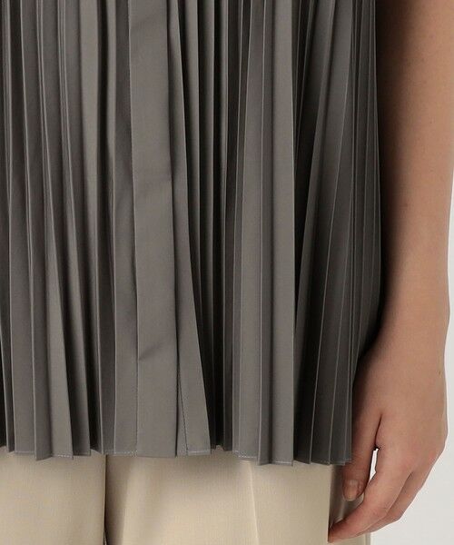 TOMORROWLAND / トゥモローランド シャツ・ブラウス | スパンブロード フロントドレープブラウス | 詳細9