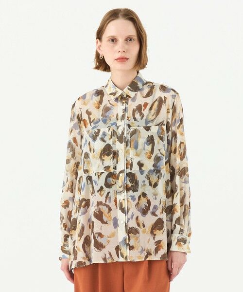 TOMORROWLAND / トゥモローランド シャツ・ブラウス（半袖以外） | ドロップシェルプリント シャツブラウス | 詳細2