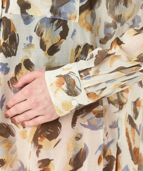 TOMORROWLAND / トゥモローランド シャツ・ブラウス（半袖以外） | ドロップシェルプリント シャツブラウス | 詳細6