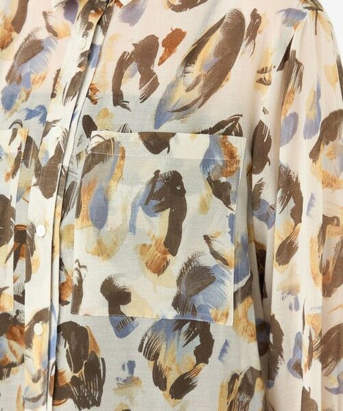 TOMORROWLAND / トゥモローランド シャツ・ブラウス（半袖以外） | ドロップシェルプリント シャツブラウス | 詳細8