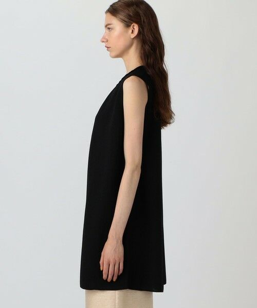 TOMORROWLAND / トゥモローランド ベスト | プレーンジャカード ロングジレ | 詳細3