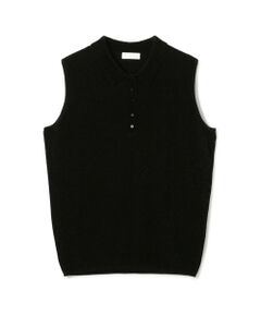 TOMORROWLAND / トゥモローランド ニット・セーター | ストレッチベルベット ノースリーブプルオーバー