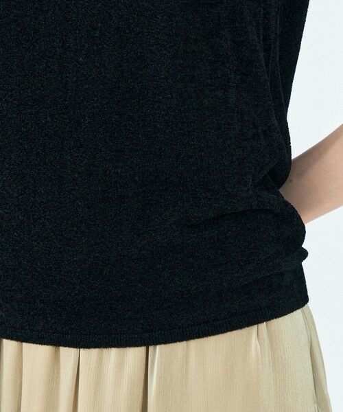 TOMORROWLAND / トゥモローランド ニット・セーター | ストレッチベルベット ノースリーブプルオーバー | 詳細7