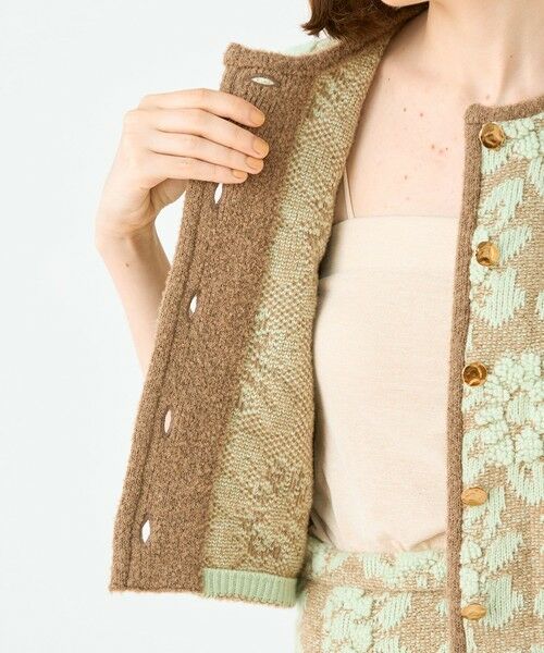 TOMORROWLAND / トゥモローランド ベスト | Yasmin ショートジレ | 詳細5