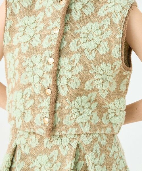 TOMORROWLAND / トゥモローランド ベスト | Yasmin ショートジレ | 詳細8