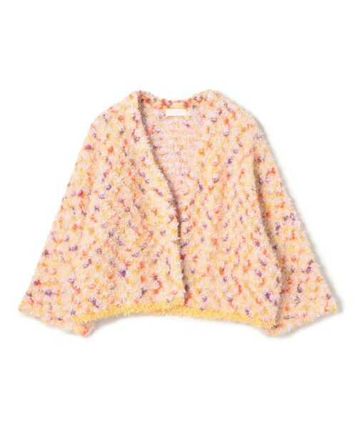 TOMORROWLAND/トゥモローランド Wendy ショートカーディガン 24 イエロー系 S(9号) TOMORROWLAND/トゥモローランド Wendy ショートカーディガン 24 イエロー系 S(9号)