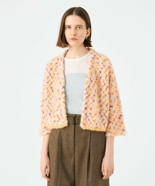 TOMORROWLAND / トゥモローランド カーディガン・ボレロ | Wendy ショートカーディガン | 詳細2