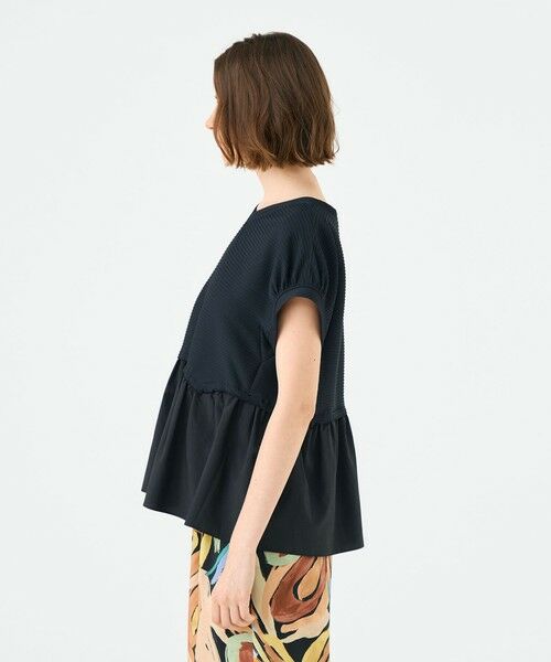 TOMORROWLAND / トゥモローランド カットソー | アイレットジャージー ソフトVネックプルオーバー | 詳細3