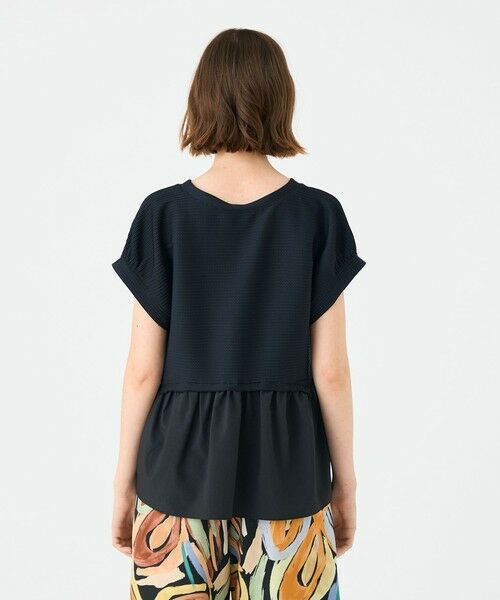 TOMORROWLAND / トゥモローランド カットソー | アイレットジャージー ソフトVネックプルオーバー | 詳細4