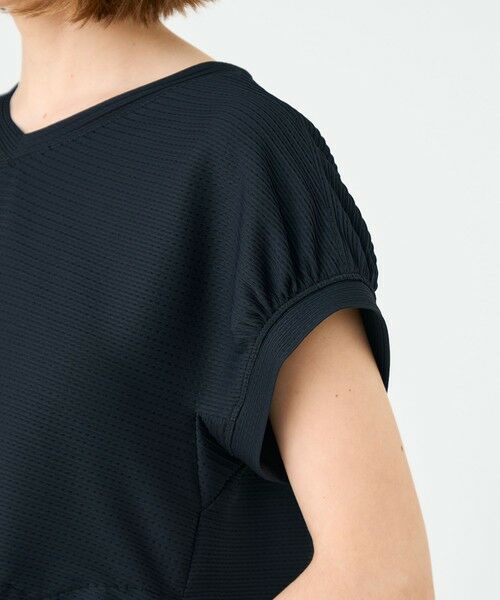 TOMORROWLAND / トゥモローランド カットソー | アイレットジャージー ソフトVネックプルオーバー | 詳細6