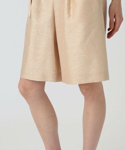 TOMORROWLAND / トゥモローランド ショート・ハーフ・半端丈パンツ | グロッシースラブ バミューダパンツ | 詳細7