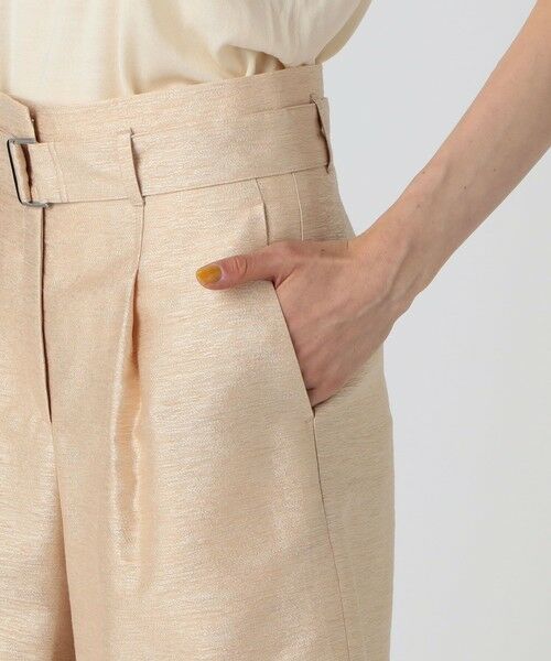 TOMORROWLAND / トゥモローランド ショート・ハーフ・半端丈パンツ | グロッシースラブ バミューダパンツ | 詳細8