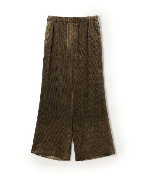 TOMORROWLAND / トゥモローランド その他パンツ | ラメコーデュロイ ワイドパンツ(47 ブラウン)