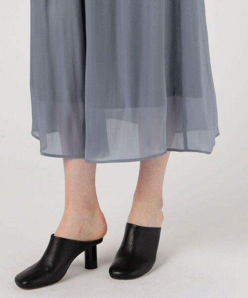 TOMORROWLAND / トゥモローランド ロング・マキシ丈スカート | スパークルサテン ギャザースカート | 詳細8