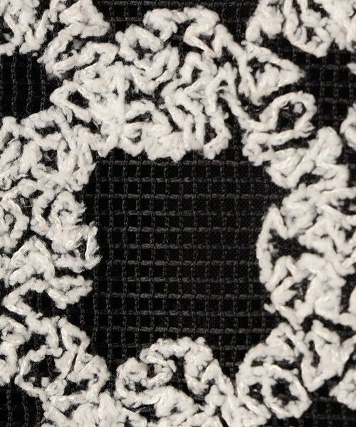 TOMORROWLAND / トゥモローランド ミニ・ひざ丈スカート | フラッフィーヤーンエンブロイダリー フレアスカート | 詳細9