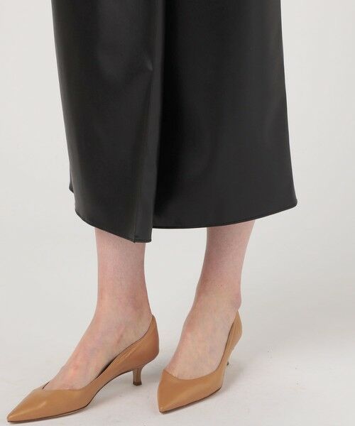 TOMORROWLAND / トゥモローランド ロング・マキシ丈スカート | レザーライククロス ラップマキシスカート | 詳細9