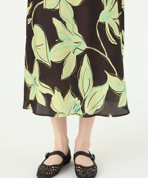 TOMORROWLAND / トゥモローランド ロング・マキシ丈スカート | ビビフラワープリント マーメイドスカート | 詳細8