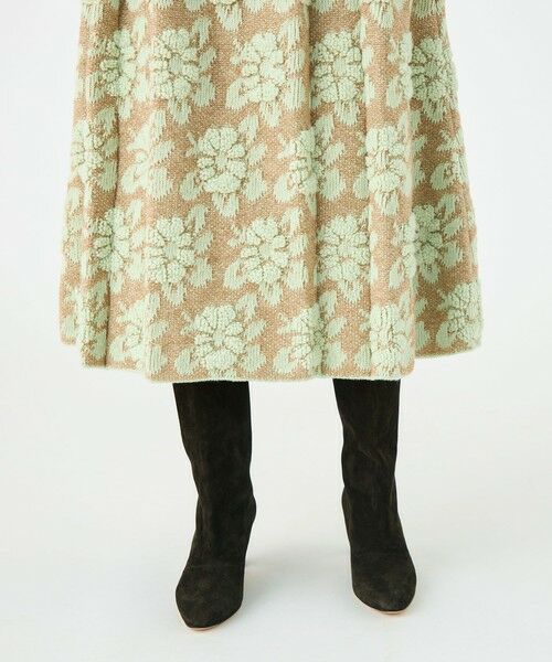 TOMORROWLAND / トゥモローランド ミニ・ひざ丈スカート | Yasmin タックフレアスカート | 詳細9