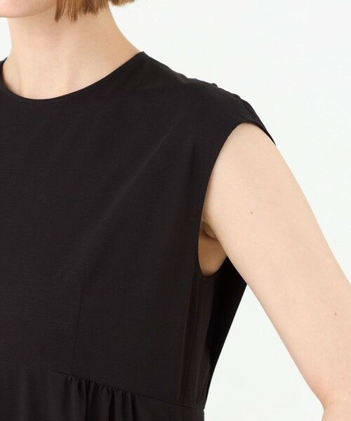 TOMORROWLAND / トゥモローランド ロング・マキシ丈ワンピース | クリスピージャージー ティアードワンピース | 詳細6