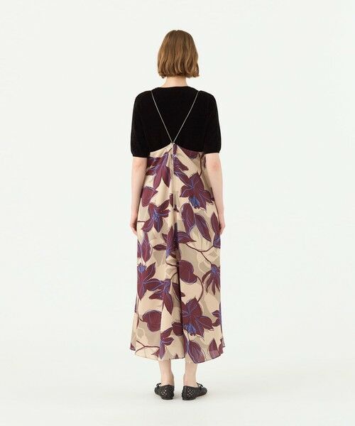 TOMORROWLAND / トゥモローランド ロング・マキシ丈ワンピース | ビビフラワープリント キャミソールワンピース | 詳細3