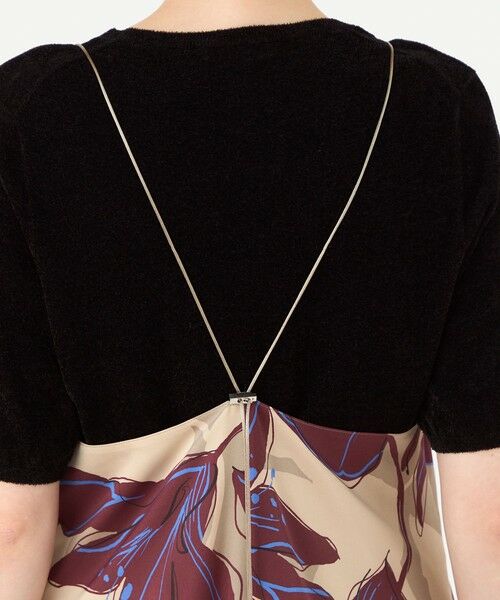 TOMORROWLAND / トゥモローランド ロング・マキシ丈ワンピース | ビビフラワープリント キャミソールワンピース | 詳細5