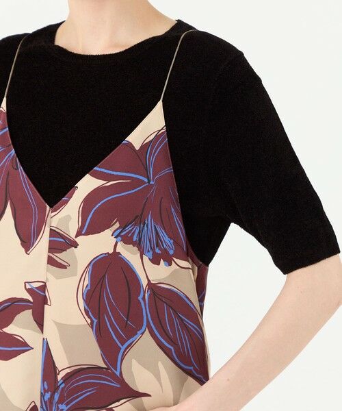 TOMORROWLAND / トゥモローランド ロング・マキシ丈ワンピース | ビビフラワープリント キャミソールワンピース | 詳細6