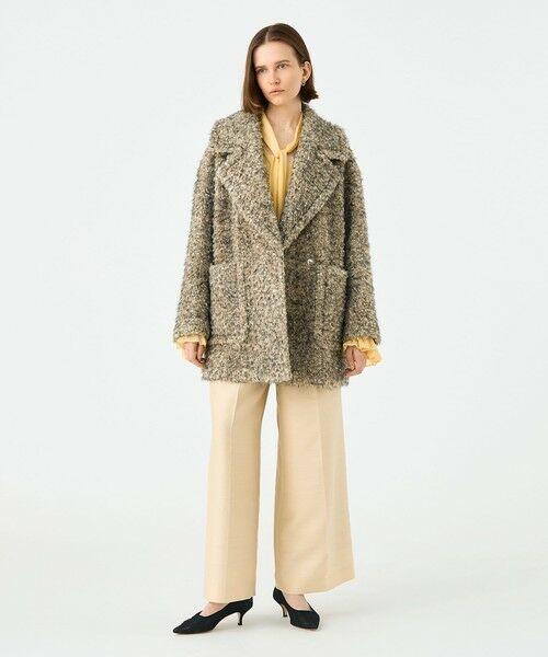 TOMORROWLAND / トゥモローランド その他アウター | Kate ビッグカラーコート | 詳細1