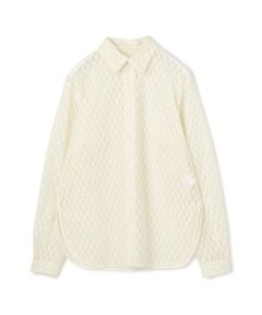 TOMORROWLAND / トゥモローランド シャツ・ブラウス（半袖以外） | フロッキーレース レギュラーカラーシャツ