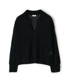 TOMORROWLAND / トゥモローランド ニット・セーター | シアーウールブレンド スキッパープルオーバー