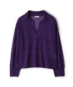 TOMORROWLAND / トゥモローランド ニット・セーター | シアーウールブレンド スキッパープルオーバー