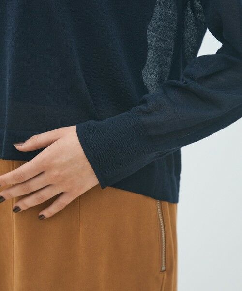 TOMORROWLAND / トゥモローランド ニット・セーター | シアーウールブレンド スキッパープルオーバー | 詳細6