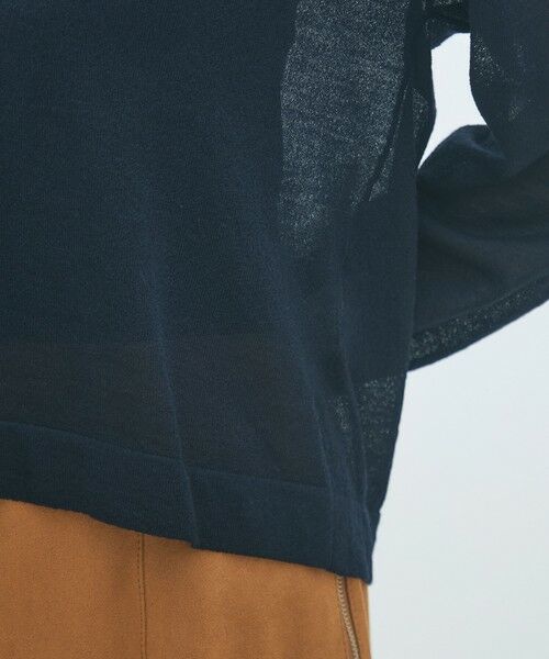 TOMORROWLAND / トゥモローランド ニット・セーター | シアーウールブレンド スキッパープルオーバー | 詳細7