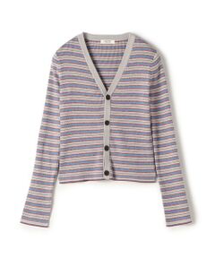 TOMORROWLAND / トゥモローランド カーディガン・ボレロ | コットンリブ Vネックカーディガン