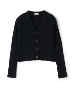 TOMORROWLAND / トゥモローランド カーディガン・ボレロ | コットンリブ Vネックカーディガン