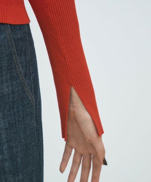 TOMORROWLAND / トゥモローランド カーディガン・ボレロ | コットンリブ Vネックカーディガン | 詳細7