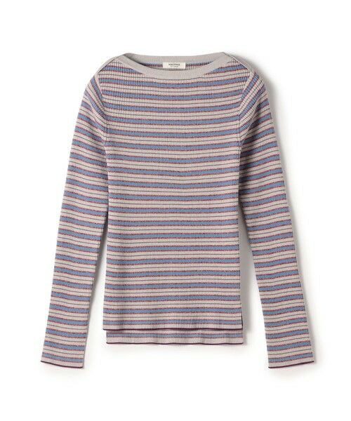 TOMORROWLAND / トゥモローランド ニット・セーター | コットンリブ ボートネックプルオーバー | 詳細14