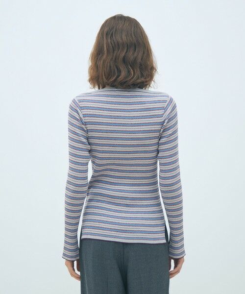 TOMORROWLAND / トゥモローランド ニット・セーター | コットンリブ ボートネックプルオーバー | 詳細4