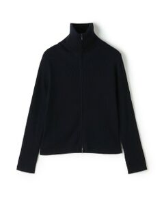 TOMORROWLAND / トゥモローランド カーディガン・ボレロ | コットンリブ ジップアップカーディガン