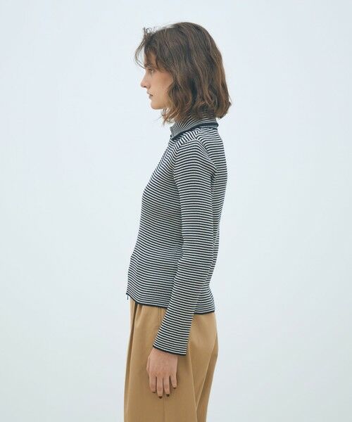 TOMORROWLAND / トゥモローランド カーディガン・ボレロ | コットンリブ ジップアップカーディガン | 詳細3