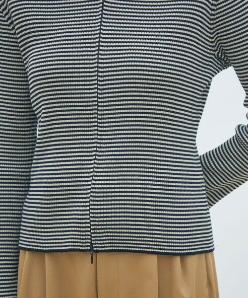 TOMORROWLAND / トゥモローランド カーディガン・ボレロ | コットンリブ ジップアップカーディガン | 詳細8