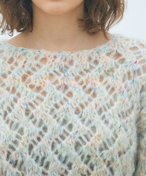 TOMORROWLAND / トゥモローランド ニット・セーター | カラーハンドハーフスリーブプルオーバー | 詳細5