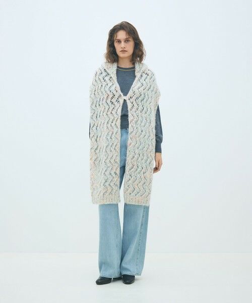 TOMORROWLAND / トゥモローランド マフラー・ショール・スヌード・ストール | カラーハンド フードマフラー | 詳細2