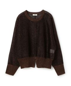 TOMORROWLAND / トゥモローランド ニット・セーター | シアーラメ クルーネックプルオーバー