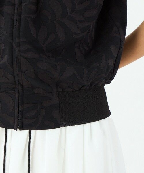 TOMORROWLAND / トゥモローランド カーディガン・ボレロ | ボタニカル ジップアップカーディガン | 詳細7