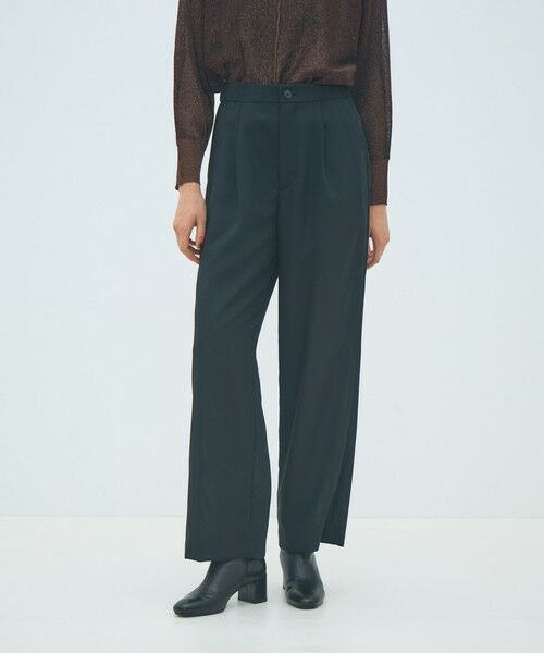 TOMORROWLAND / トゥモローランド その他パンツ | ウールブレンドメッシュ イージータックパンツ | 詳細2