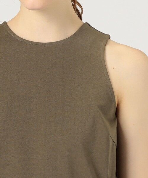 TOMORROWLAND / トゥモローランド ロング・マキシ丈ワンピース | マテリアルコンビ ギャザーマキシワンピース | 詳細4